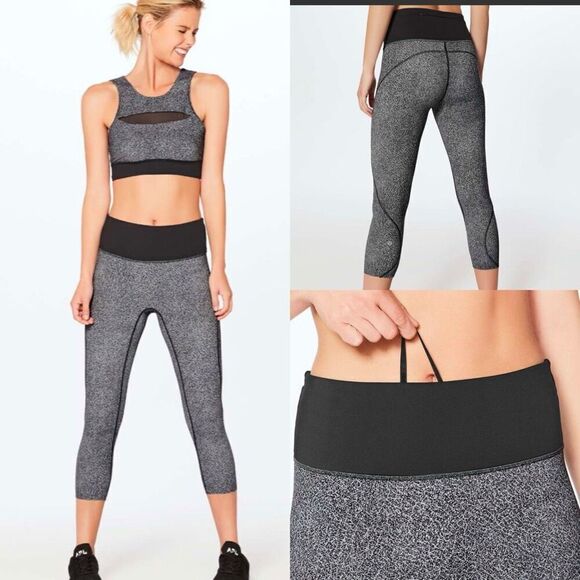 Lululemon Run The Day Crop *23" size 6 - Picture 1 of 7